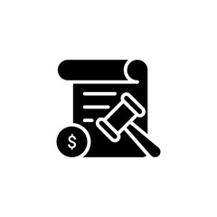 Bail icon in vector. Logotype