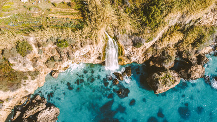 Cascada de Maro en Nerja, Málaga.