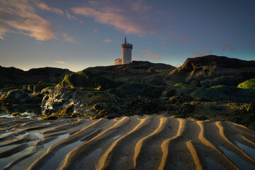  Elie lighthouse view, Fife, Scotland.
