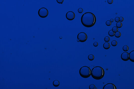 Dark Blue Bubbles