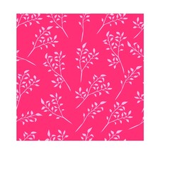 seamless pattern with plant twigs. pink seamless texture. stock vector illustration.