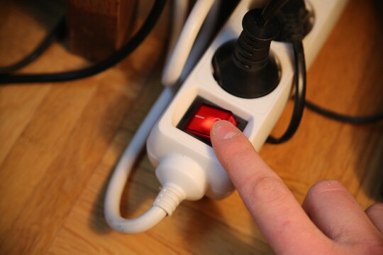 Turn off the button on power connector to save on electricity bill.