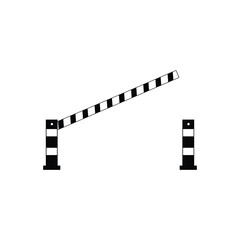 Barrier Entry and Exit vector icons