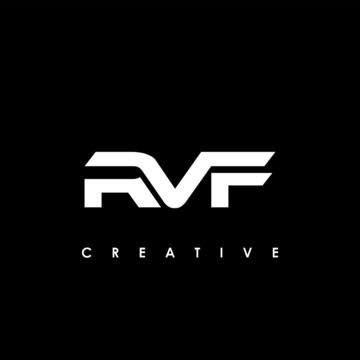 RVF Letter Initial Logo Design Template Vector Illustration