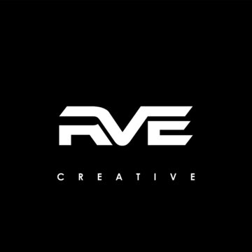 RVE Letter Initial Logo Design Template Vector Illustration