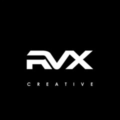 RVX Letter Initial Logo Design Template Vector Illustration
