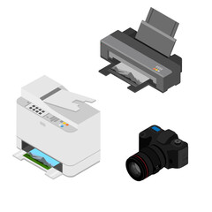 Printer and photo camera