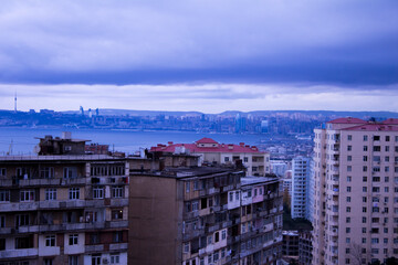 Fototapeta premium view of the city