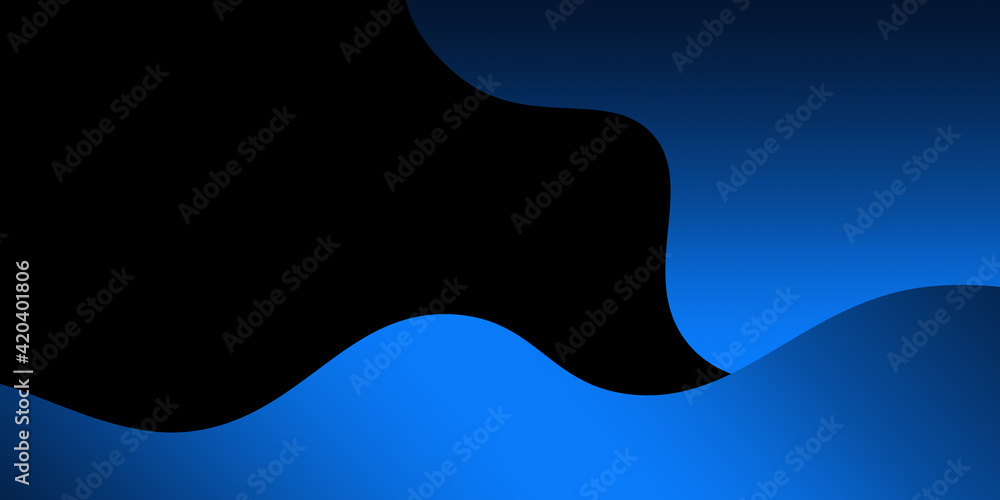 Poster website landing page template design, abstract modern design for website