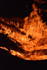 hot flames