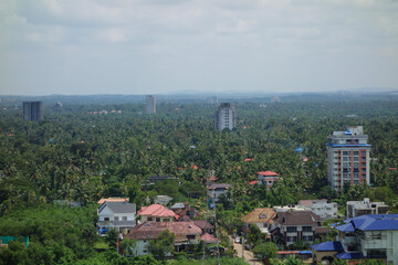 Fototapeta na wymiar Aerial view of Kochi