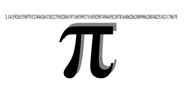 indefinitely mathematical number pi symbol