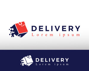 delivery logo digital delivery logo creative delivery logo fast delivery logo