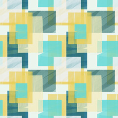 Bright, seamless abstract geometric background, paper texture.