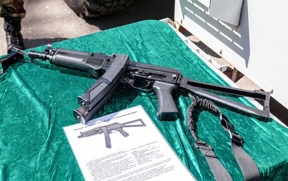 Russian submachine gun PP-19-01 "Vityaz"