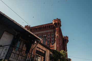 old building and part of Phanar Greek Orthodox College, Istanbul, Turkey