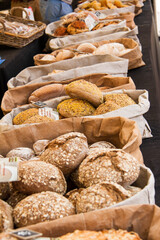 Different types of bread