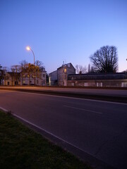 The door Saint-Antoine in the evening at Versaille the 6th march 2021.