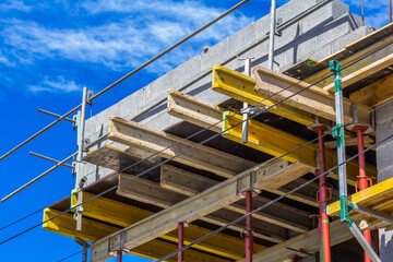 Chantier construction, b&acirc;timent 