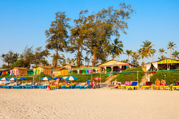 Beach in Goa, India