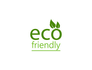 Eco icon. Eco friendly sign. Vector illustration.