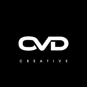 OVD Letter Initial Logo Design Template Vector Illustration