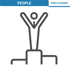 Businessman, Politics, Politician Icon