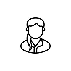 Lawyer icon in vector. Logotype