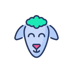Ship icon in vector. Logotype