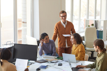 Young IT Development Team in Office