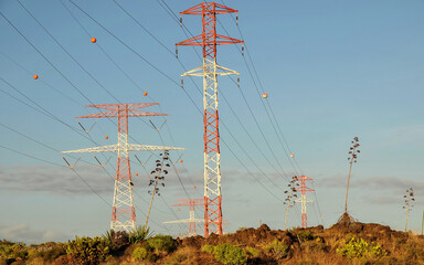Electricity Power Pylon