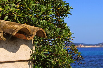 Beautiful landscapes of the Azure Coast in France