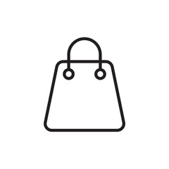 Shopping Bag icon in vector. Logotype