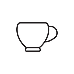 Tea icon in vector. Logotype