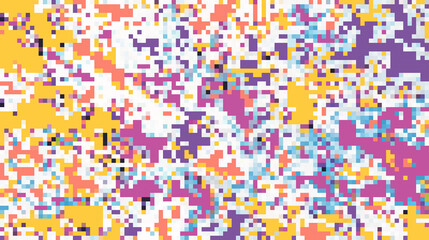 Abstract background colorful digital pixel