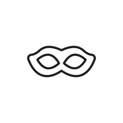 Eyes Props Mask icon in vector. Logotype