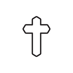 Christianity icon in vector. Logotype