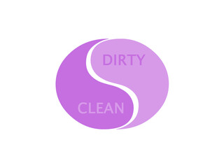 Clean, dirty