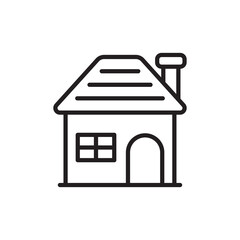 House icon in vector. Logotype