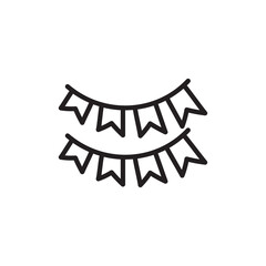 Feast Decor icon in vector. Logotype