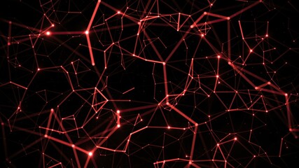 Abstract Plexus Technology Science And Engineering  Background 3d illustration