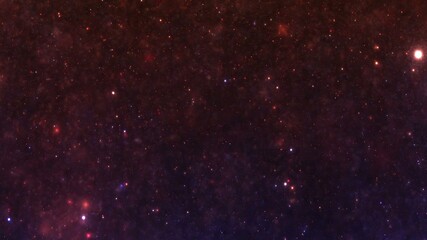 Stars in the night sky nebula and galaxy