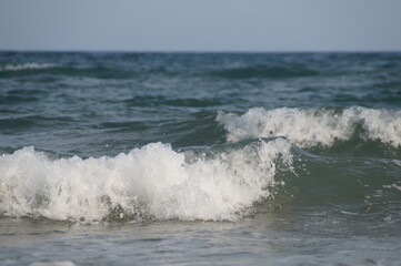 waves on the sea