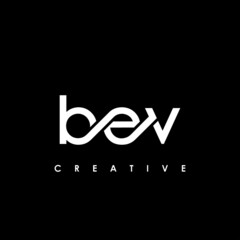 BEV Letter Initial Logo Design Template Vector Illustration