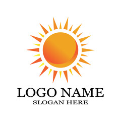 Sun Vector illustration Icon Logo Template design