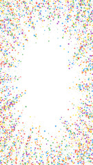 Festive remarkable confetti. Celebration stars. Ch