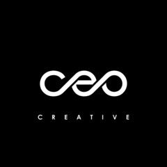 CEO Letter Initial Logo Design Template Vector Illustration