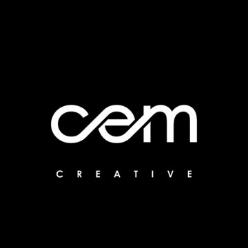 CEM Letter Initial Logo Design Template Vector Illustration