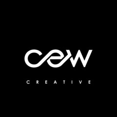 Fototapeta na wymiar CEW Letter Initial Logo Design Template Vector Illustration