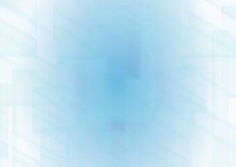 Fototapeta premium 幾何学的な青色の抽象背景 no.08